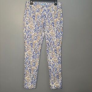 EUC J. McLaughlin Lexi Watercolor Dot Print Jeans Size 10